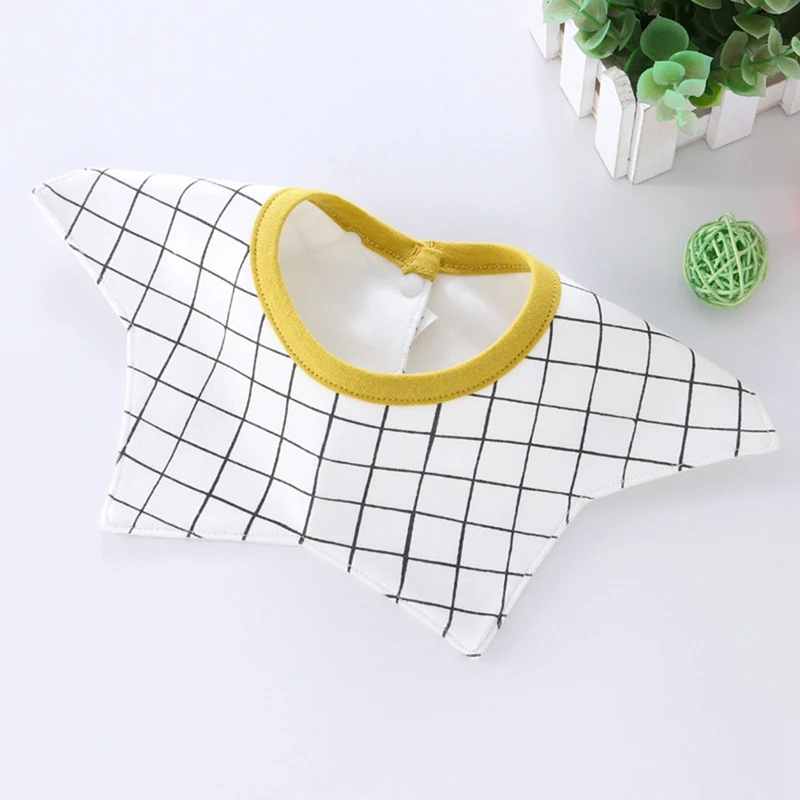 

Hot Sale Cute Cartoon 360 Degrees Rotating Infant Baby Bibs Cute Print Cotton Saliva Towel Baby Bibs Hot