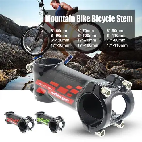 Сплав из углеродного волокна шоссейный велосипед горный MTB руль стояк стволовых