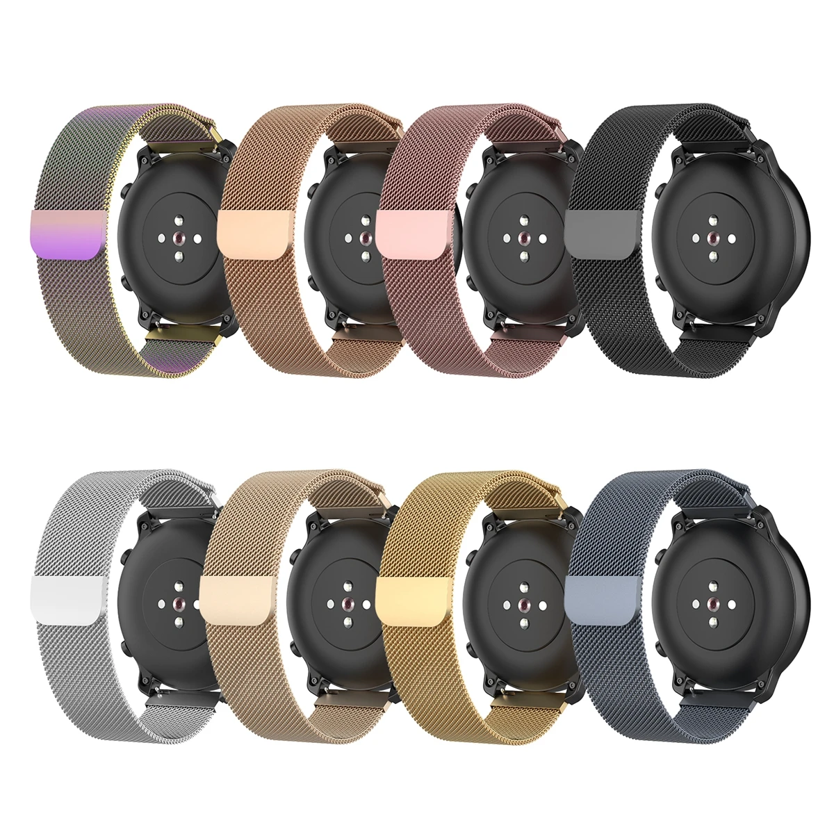 Для Amazfit GTR 42 мм металлический ремешок Магнитный из нержавеющей стали высококачественный сменный Браслет для Amazfit GTR ремешок 42 мм