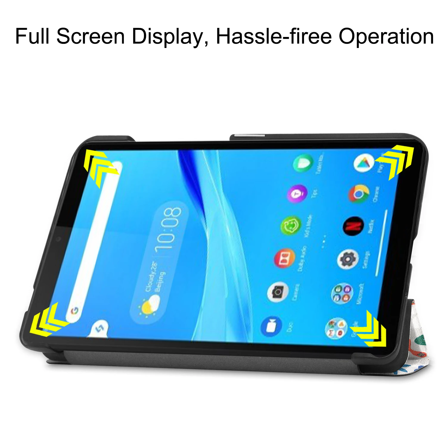 Умный Магнитный чехол для Lenovo Tab M7 планшета с диагональю 7 дюймов подставкой
