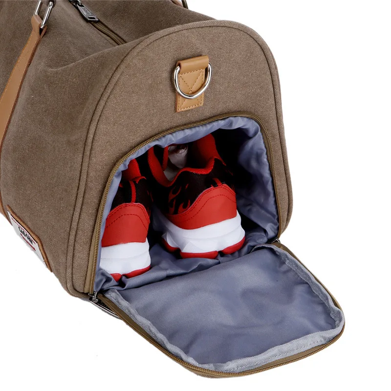 Повседневная холщовая спортивная сумка Scione для йоги женская фитнеса