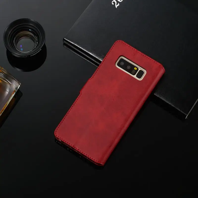 Чехол для телефона для samsung Galaxy Note 8 9 Флип кожаный бумажник магнетитс Роскошный PU 360 чехол s для samsung Galaxy Note8 9 Защита от падения