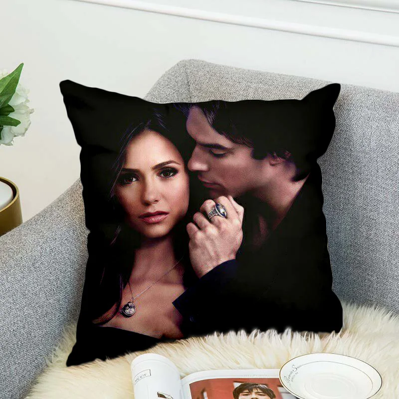 

the Vampire Diaries Pillow Case Polyester 3d all ove printed Decorative Pillowcases Throw Pillow Cover style-3