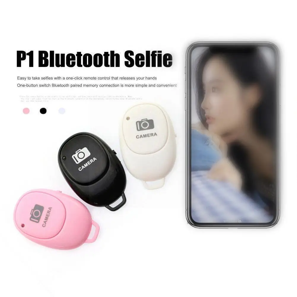 

Selfie Artifact Remote Control Bluetooth-compatible Wireless Button Camera Mini Button Selfie Release Controller Shutter Fo D1H5