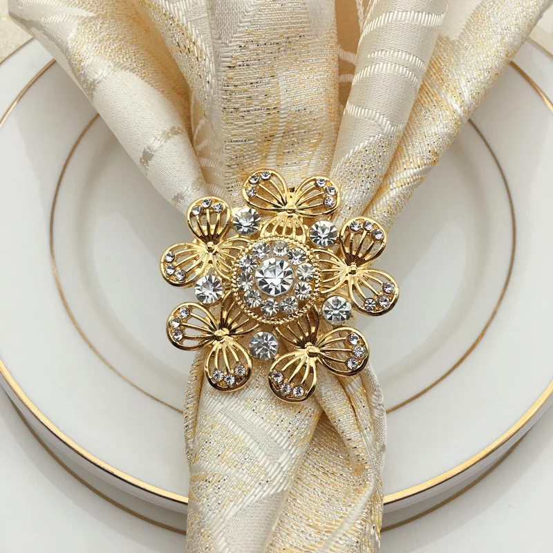 Кольцо Металлическое для салфеток 12 шт.|Кольца салфеток| |