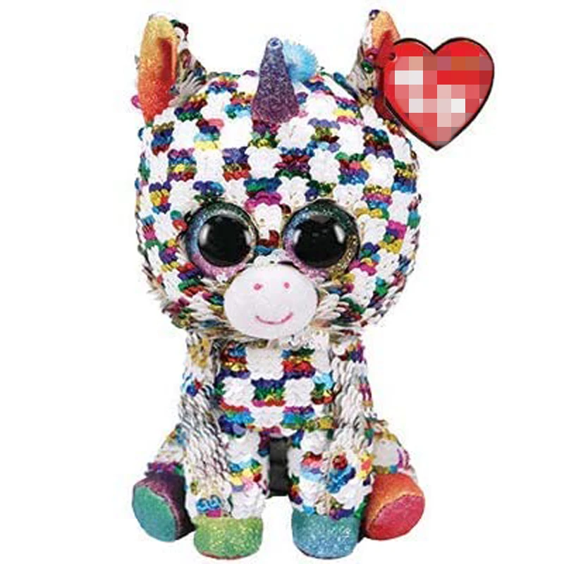 

Ty Sparkle The Unicorn Sequin Flippable Series Plush Animal Toys Stuffed Doll Gift 15cm