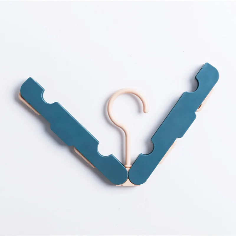 

Folding Clothes hanger organizer Portable Hanger Multi-function magic hanger drying Racks Scarf clothes Storage