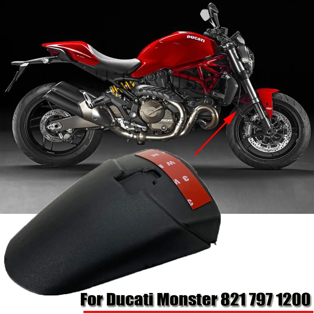 Удлинитель переднего крыла мотоцикла защита от брызг для Ducati Monster 821 797 1200 2014-2021 |