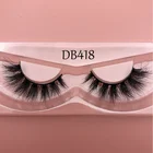 Оптовая продажа, Бесплатная доставка, 1 шт.партия, объемные ресницы из меха норки, натуральные длинные полосы, 3D наращивание ресниц миконоса