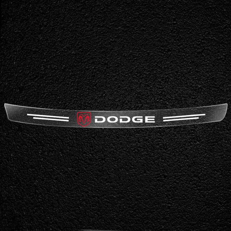 1 шт. автомобильная прозрачная наклейка на багажник Dodge Journey ram durango Charger SRT 2021