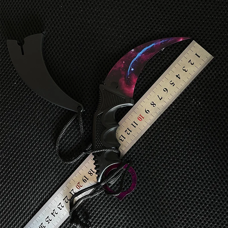 Реальная заточка CS GO Counter Strike коготь керамбит шейный нож фиксированное лезвие 3GB1 3