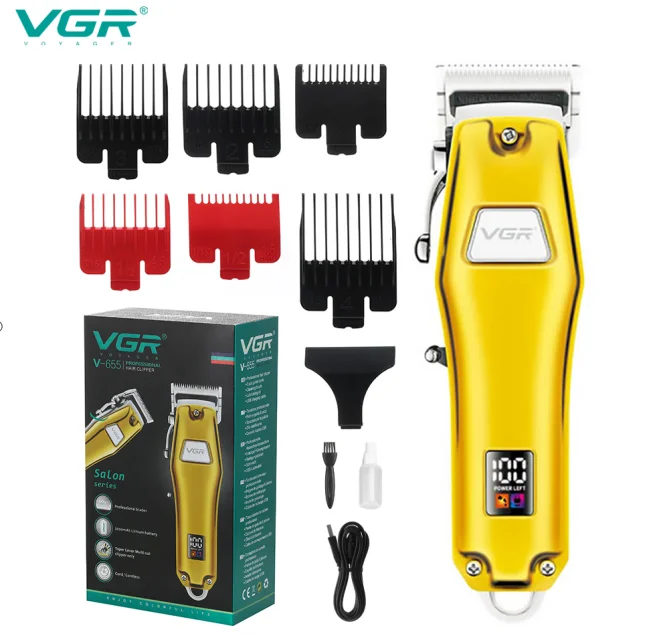 VGR V 655 металлические парикмахерские ножницы профессиональная машинка для