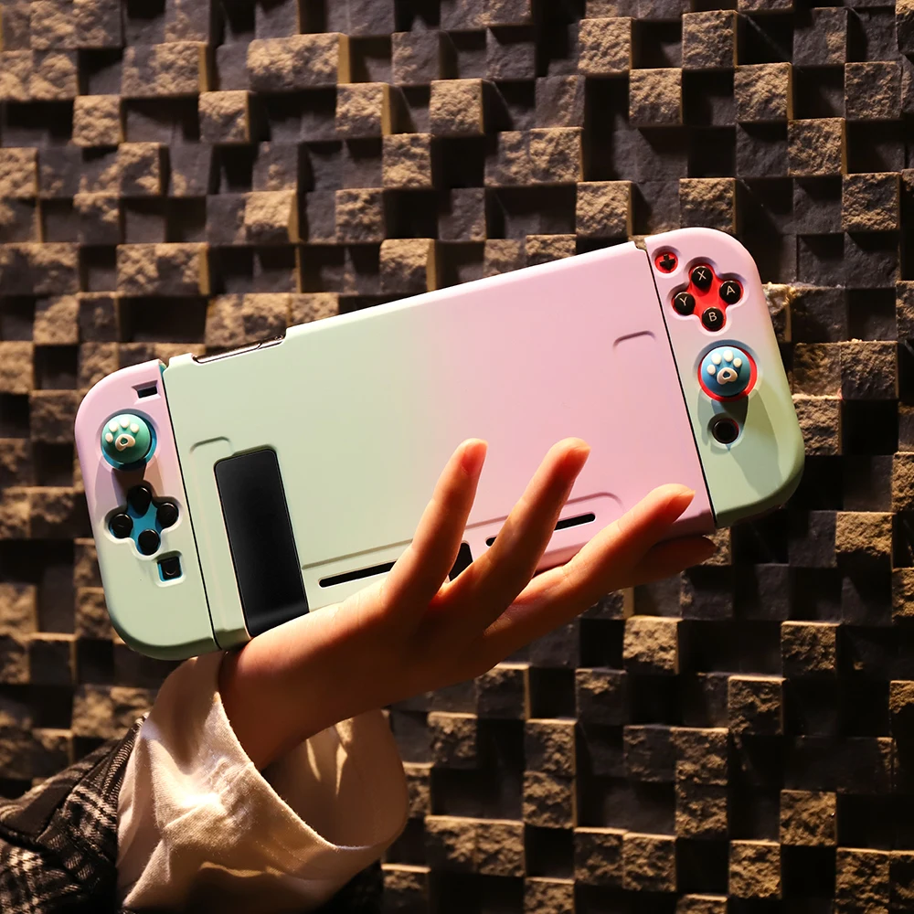 Чехол DataFrog для Nintendo Switch/Nintendo Switch Lite смешанные цвета кожаный чехол Joy Con Жесткий |