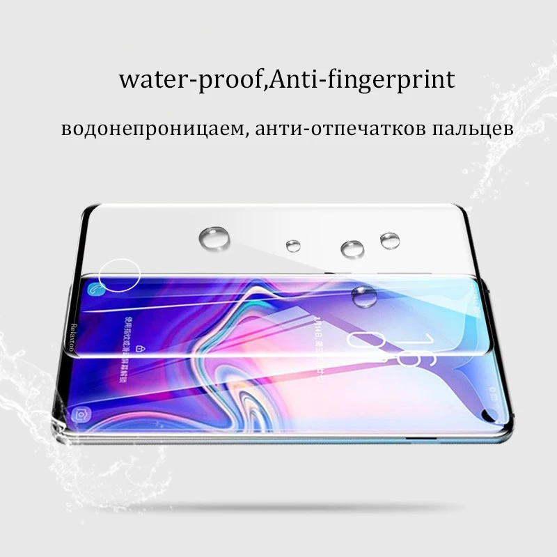 5D полное изогнутое Защитное стекло для samsung S10 plus защита для объектива камеры на экран для samsung note 10 pro закаленная пленка s 10