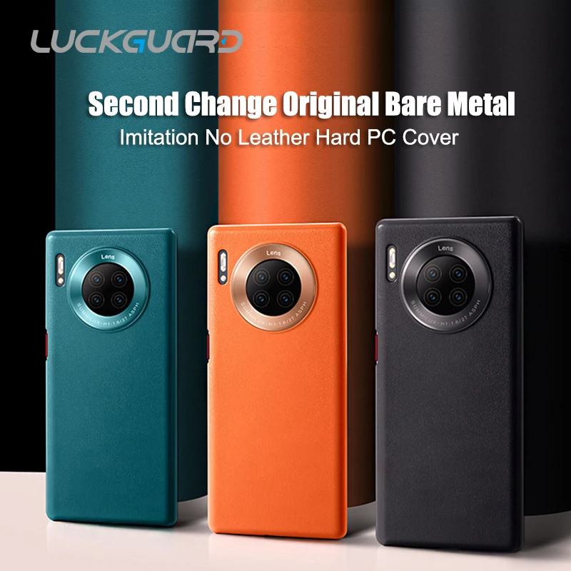 Чехол для телефона Huawei Mate 30 Pro Ультратонкий защитный жесткий оранжевый