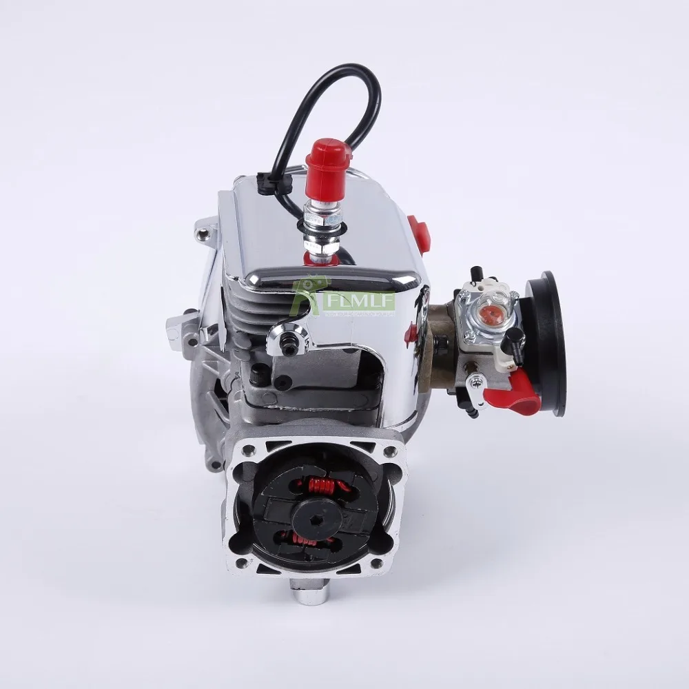 4 болта 32cc хромированный двигатель (Walbro 1107 карбюратор и NGK Свеча зажигания)