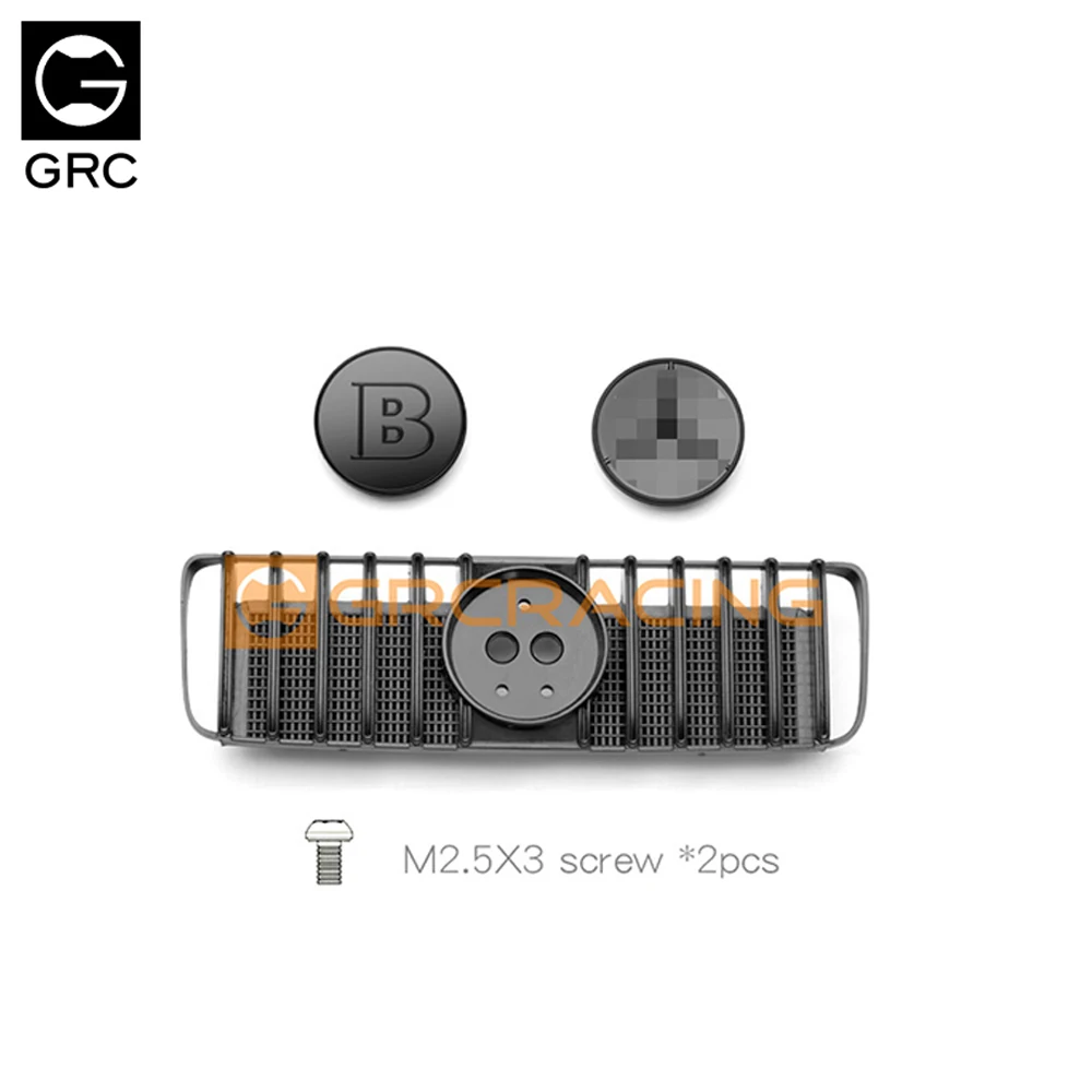 Rejilla de parachoques delantero tipo GRC, barra horizontal, frontal, para TRAXXAS TRX4 G500 TRX6 G63 1/10-4 Crawler Car, 88096-1