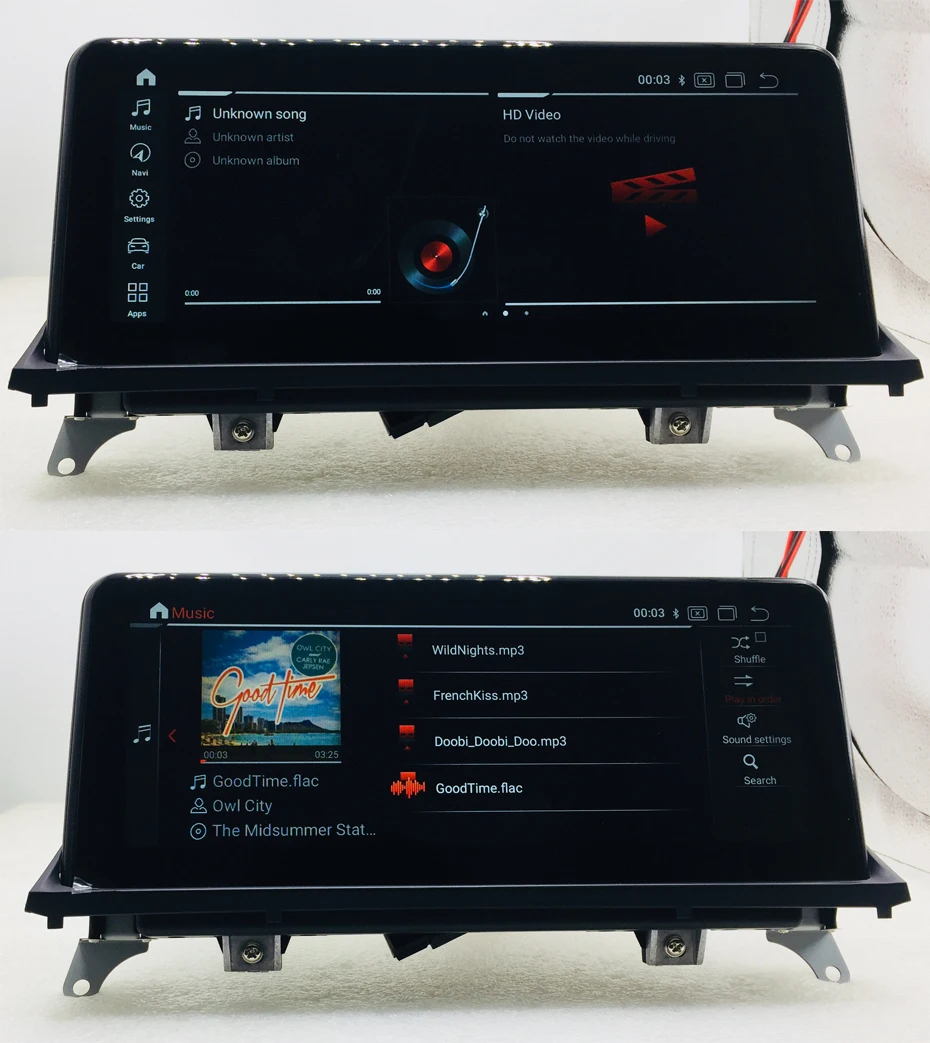 Автомобильный мультимедийный плеер 10 25 дюйма ID7 4 Гб + 64 ГБ Android 0 gps-навигация для BMW