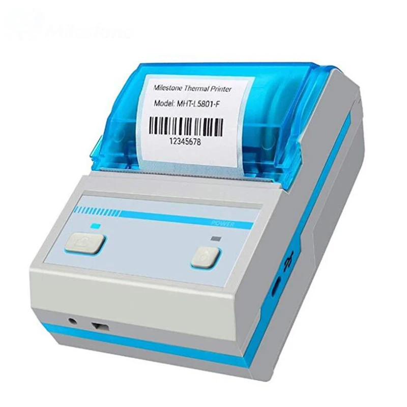 40 шт. Бесплатная DHL UPS принтер этикеток термальный штрих кода с приложением Android IOS