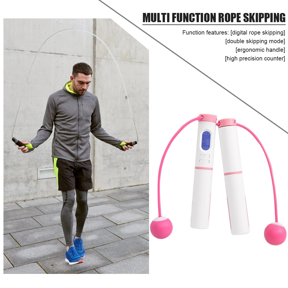 

Smart Skipping Ropes Fitness Ball Bearings Steel Speed Indoor Sport Jumping Rope for Effective Working-out Accessories