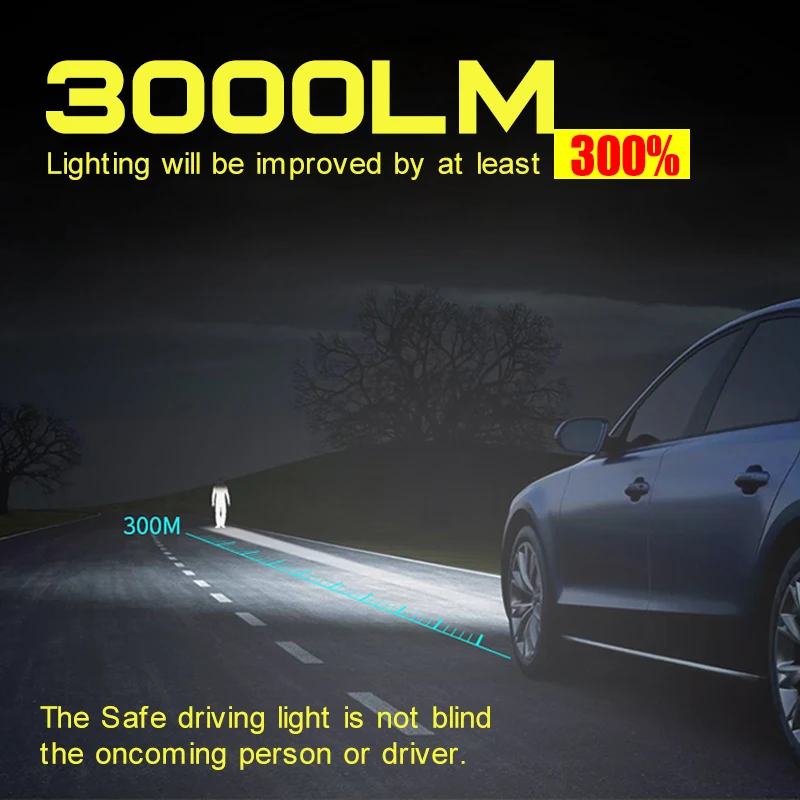 2 шт. 3 5 Inch двойной цвет светодиодные противотуманные фары 30 Вт 6000 К белый 3000