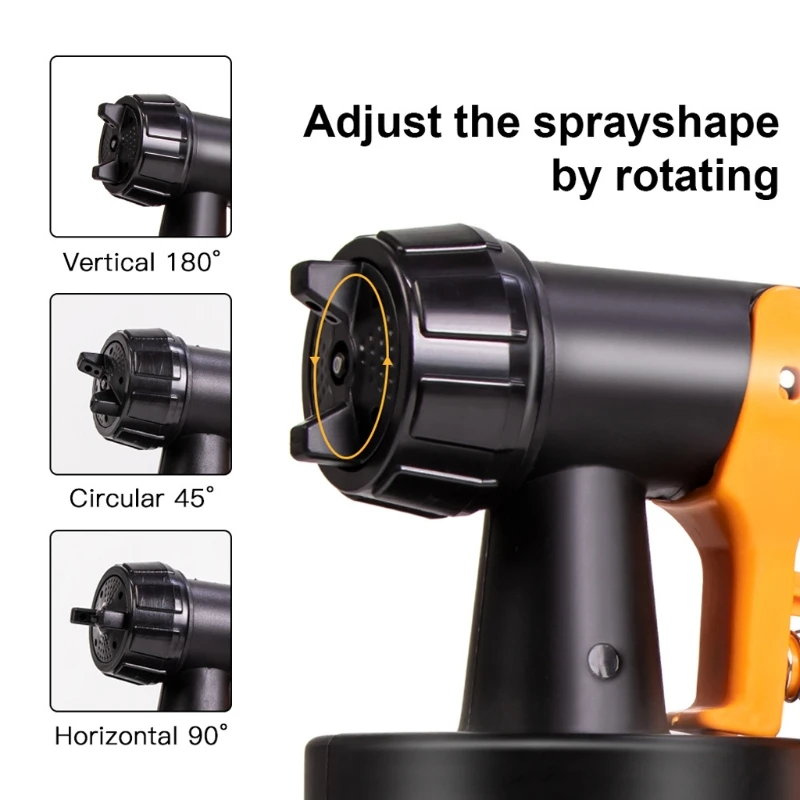 

800ML Electric Handheld Spray Airbrush Paint Sprayers High Power Home Electric Airbrush For Painting