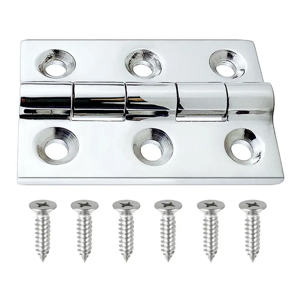 

Strap Door Hinge 316 Marine Stainless Steel Boat Truck Deck Hardware 50x75 mm