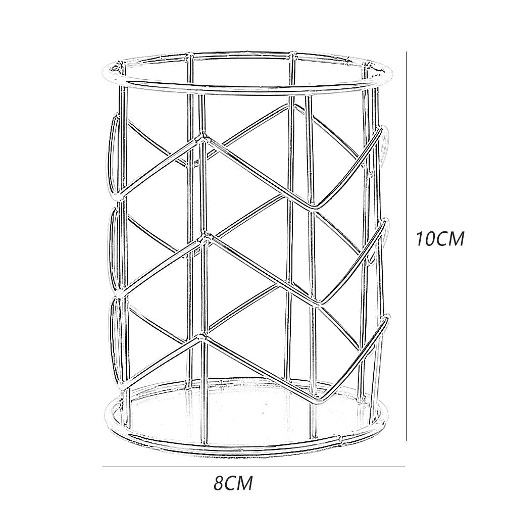 Косметический ящик для хранения кистей макияжа Цилиндрическая Коробка губной