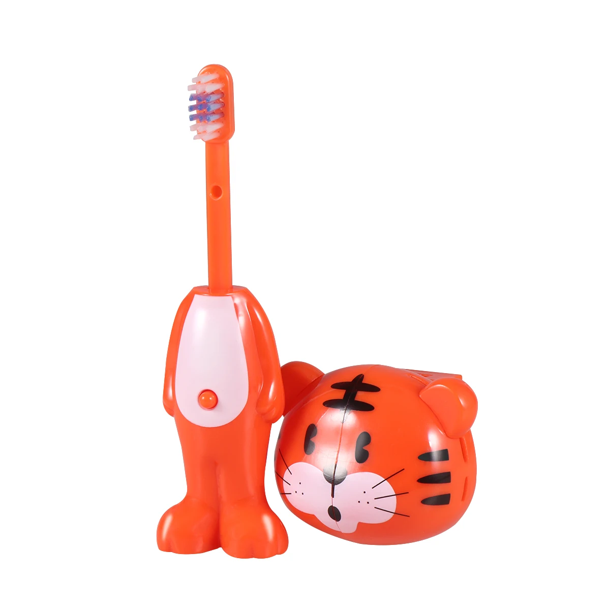 Телескопическая зубная щетка в форме животного с держателем | Дом и сад
