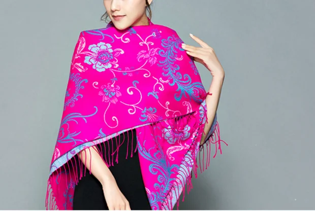 

Женская кашемировая накидка-пончо, вязаный кардиган оверсайз с бахромой, верхняя одежда на осень-зиму 2021