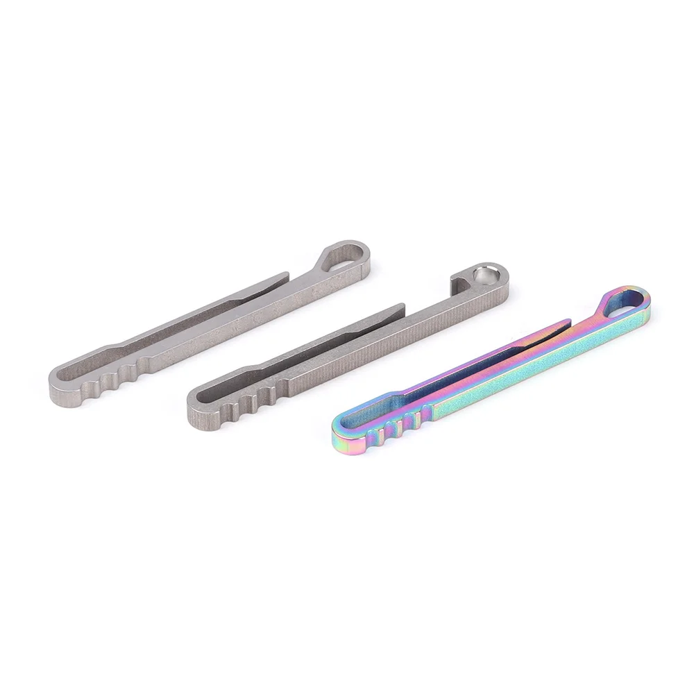 Титановый брелок для ключей EDC легкая подвесная Пряжка многофункциональный Quickdraw