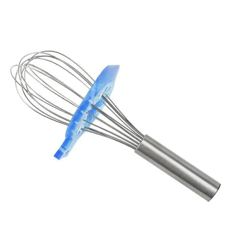 

Silicone Baking Rubber Wipe Any Cream Easily Stainless Steel Whisk Stirrer Egg White Separator Kitchen Accessories