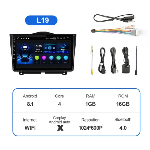 Автомобильный радиоприемник EBILAEN, мультимедийная система на Android 10,0 с GPS, беспроводной, для LADA Granta, 2018, 2019