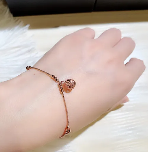 Блестящий хрустальный полый шар из бисера браслеты для женщин лучший подарок