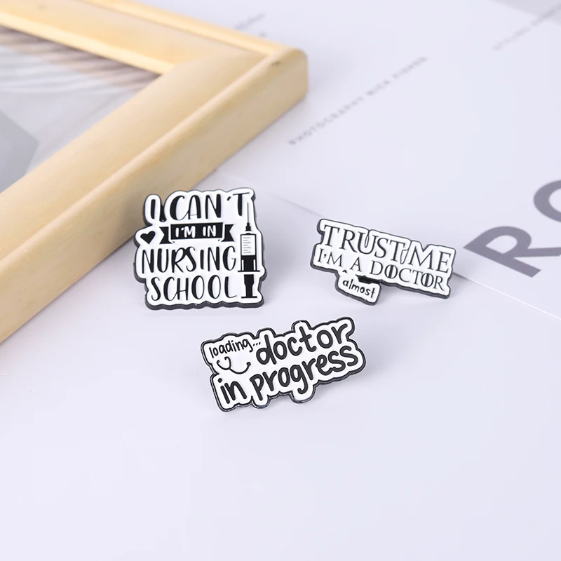 Брошь на лацкан доктора брошь медсестры медицинские значки медицинская цитата