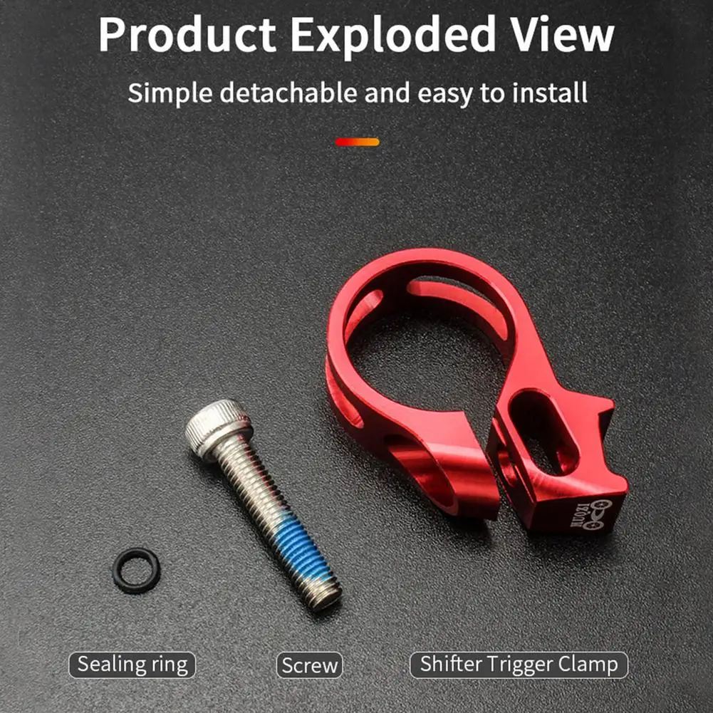 Велосипедный прямой подвесной передний переключатель передач кольцо с зажимом