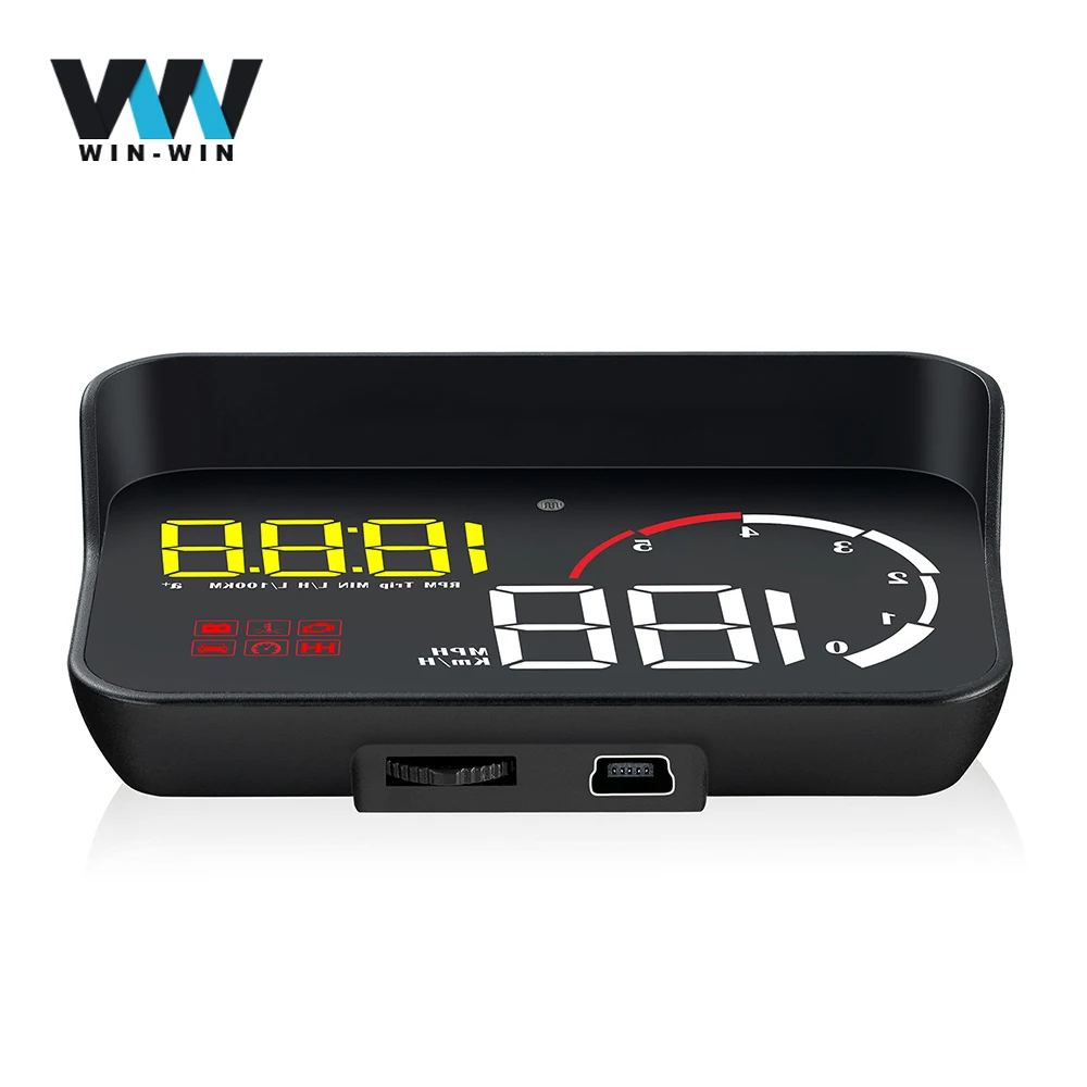 M10 головой вверх Дисплей HUD автомобиля OBD OBD2 автомобиль проектор Цифровой