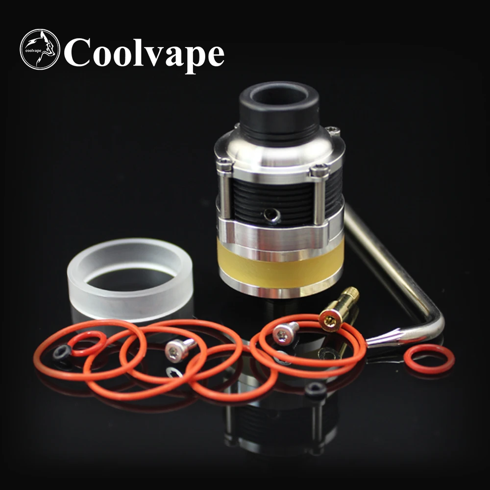 Атомайзер SXK PyroGeyser RDTA 22 мм обслуживаемый капельный резервуар 316ss с одной/двойной