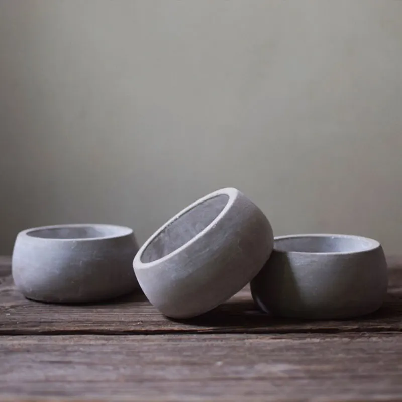 Большой размер чаша круглой формы разделительный состав для пресс-форм из бетона