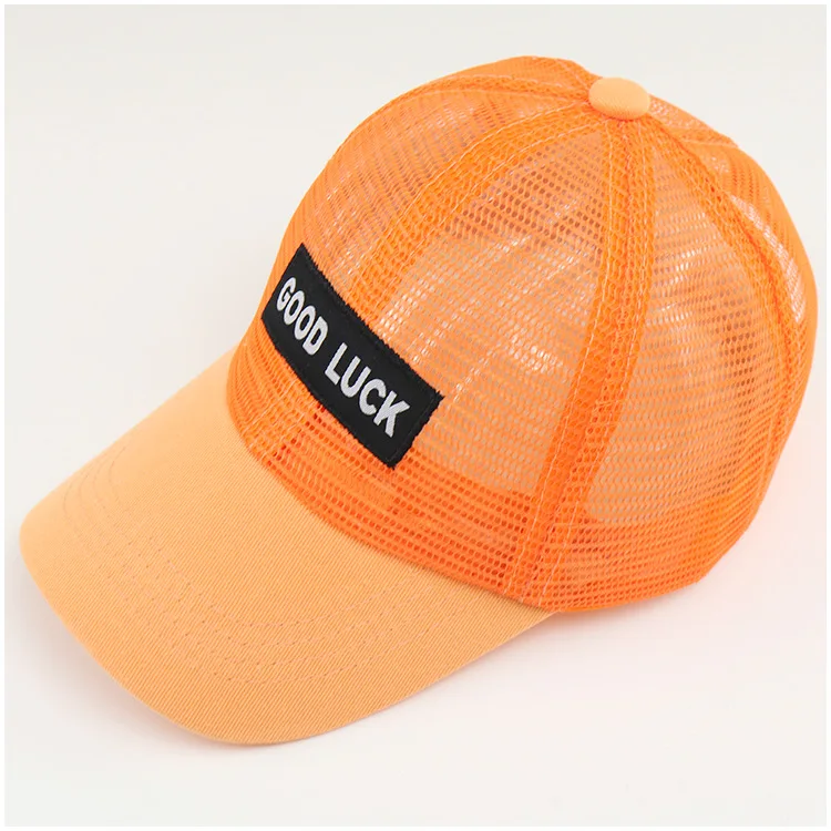 Детская шапка с защитой от солнца дышащая бейсбольная кепка для мальчиков и