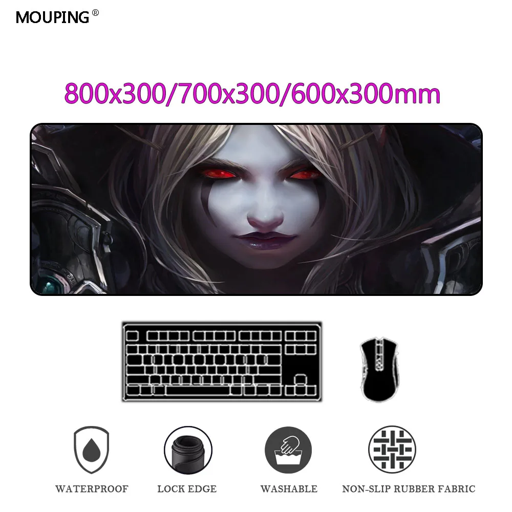 

Demon Slayer Mouse Pad Anime Mousepad Gamer Keyboard Gaming Accessories Desk Mat Carpet Computer Table Rug 800x300 DropShipping
