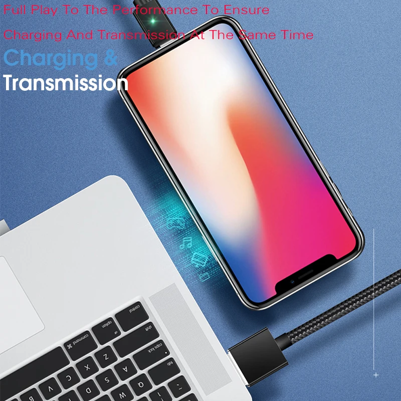 Магнитный usb-кабель для iPhone, быстрый зарядный кабель зарядного устройства микро-usb type-C для samsung, кабели для мобильных телефонов