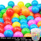 400 шт.лот мягкие экологически чистые пластиковые шарики для бассейна океанская волна шарики для купания детские забавные игрушки мяч для снятия стресса уличные игрушки