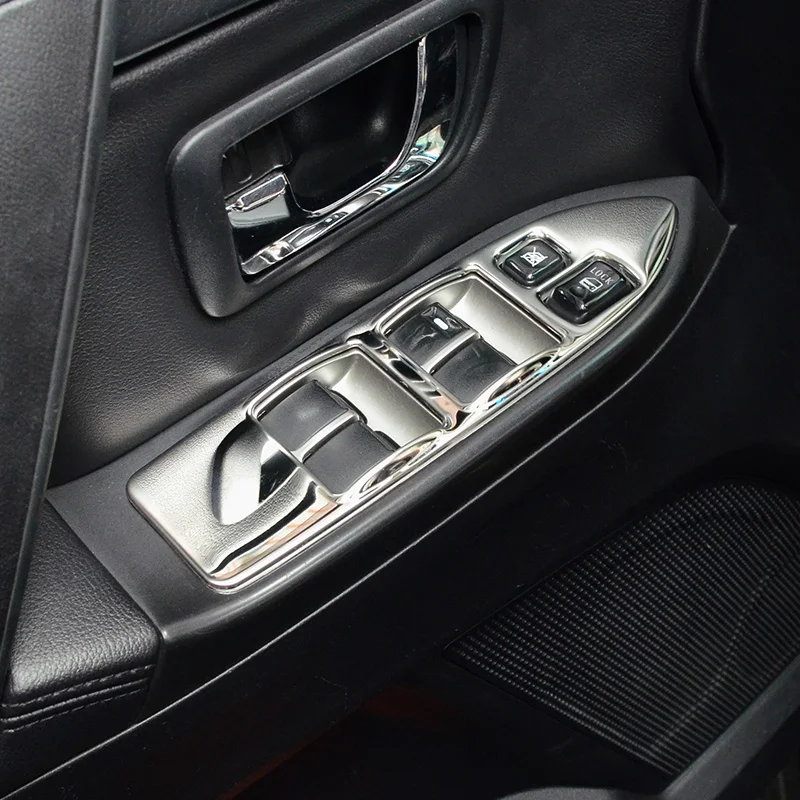 Декоративная оправа из нержавеющей стали для стекла Mitsubishi Pajero V93V97 AA751 4 шт./компл. |