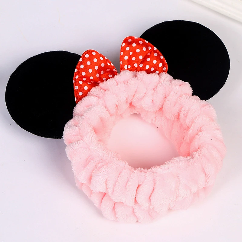 Новые милые аксессуары для волос с изображением Минни Диснея бант уши Микки Маус