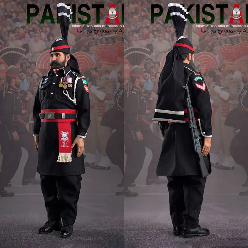 

KING'S TOY 1/6 Pakistan Guard of Honor Sodlier Figure KT-8004 12'' Male Action Body Full Set Toys for Collection
