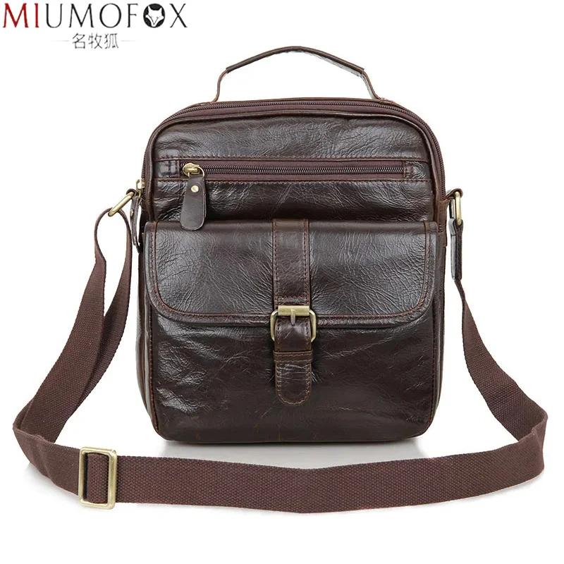 

Винтажные мужские сумки, мужская сумка через плечо из натуральной кожи, Оригинальные кожаные дизайнерские сумки-мессенджеры, Сумка с ручка...