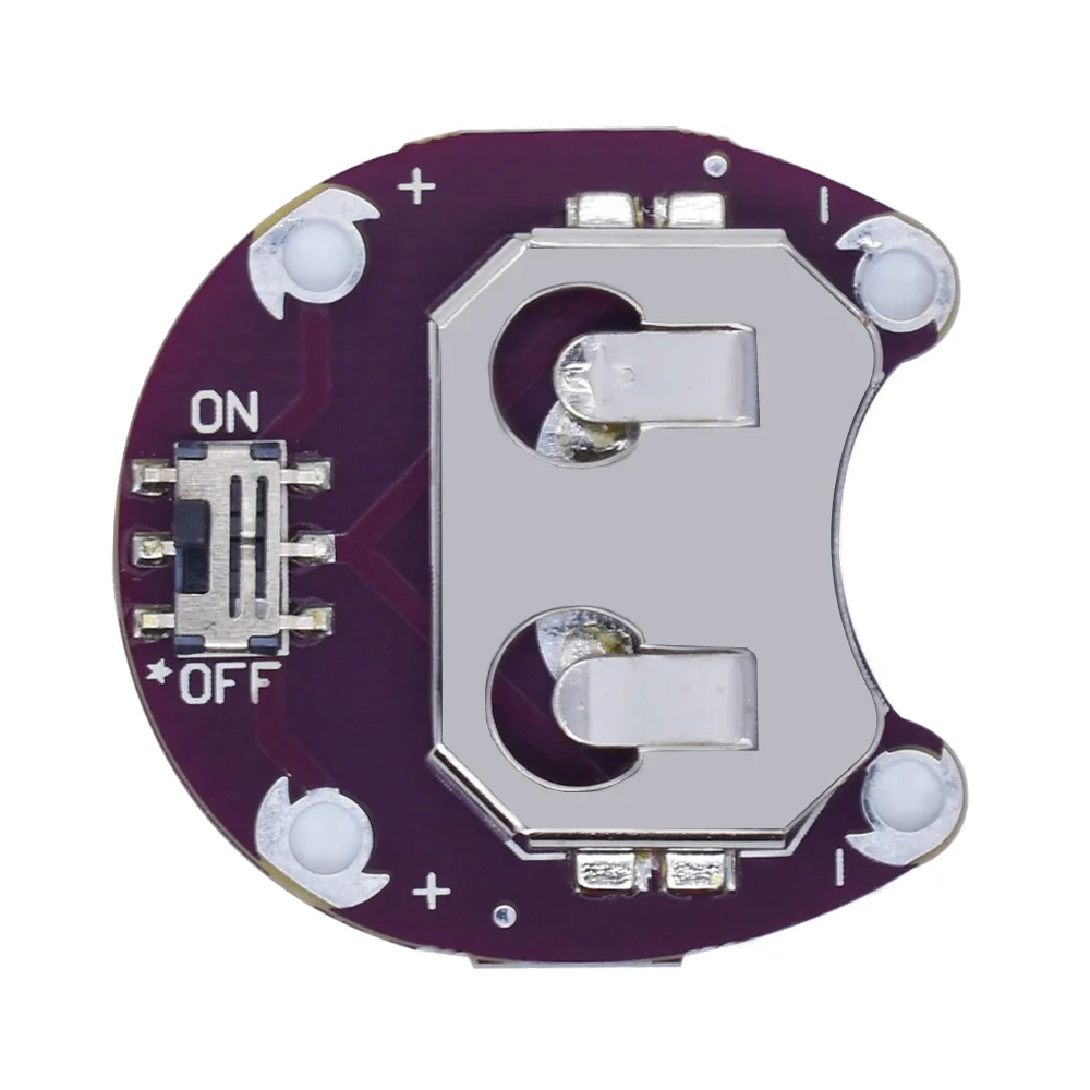 Держатель для аккумулятора LilyPad CR2032 модуль крепления батареи arduino Комплект