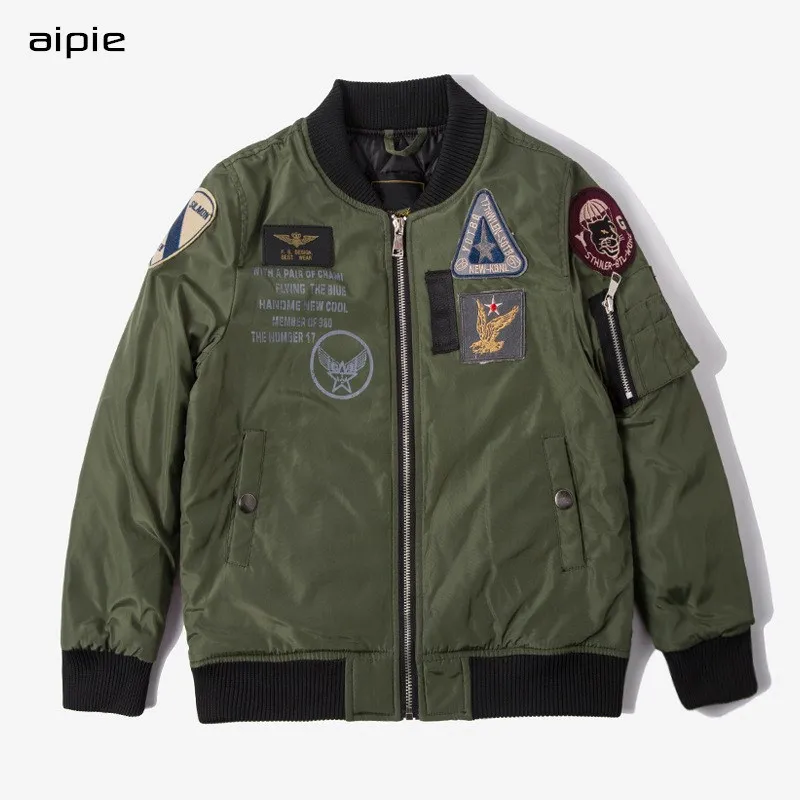 Детские куртки для мальчиков новая модная бейсбольная Детская куртка в стиле