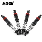 AXSPEED 4 шт.компл. Алюминий сплав амортизатор 90 мм100 мм110 мм120 мм для осевой SCX10 призрак D90 TRX-4 110 RC автомобиль гусеничные Запчасти